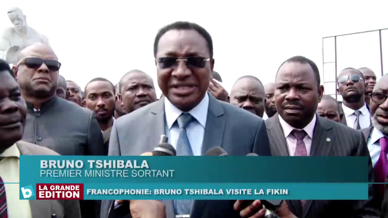 Le 1er Ministre Bruno Tshibala visite la Fikin en vue des prochains jeux de la Francophonie à Kin