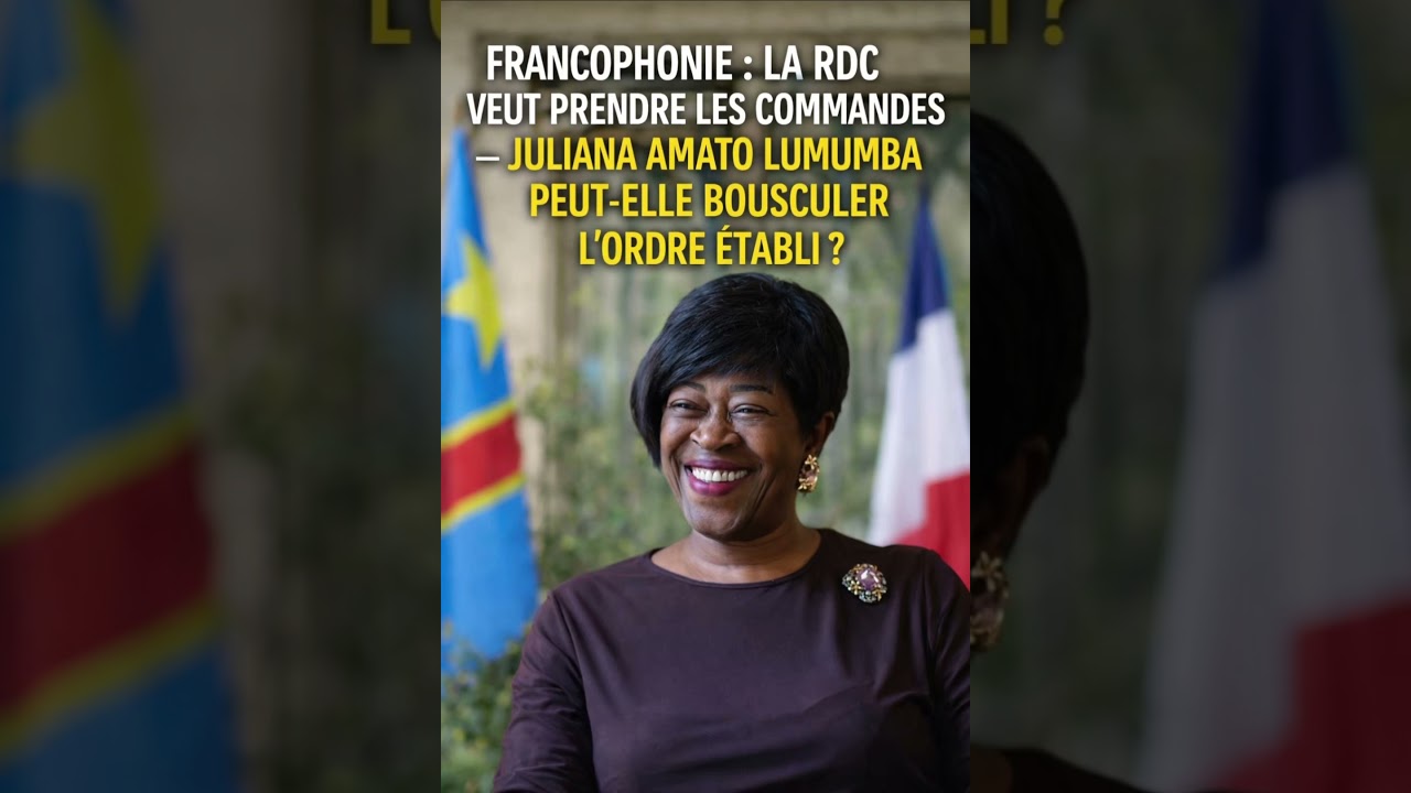 KINSHASA CHASSE MUSHIKIWABO : LA RDC LANCE JULIANA AMATO LUMUMBA À LA CONQUÊTE DE LA FRANCOPHONIE