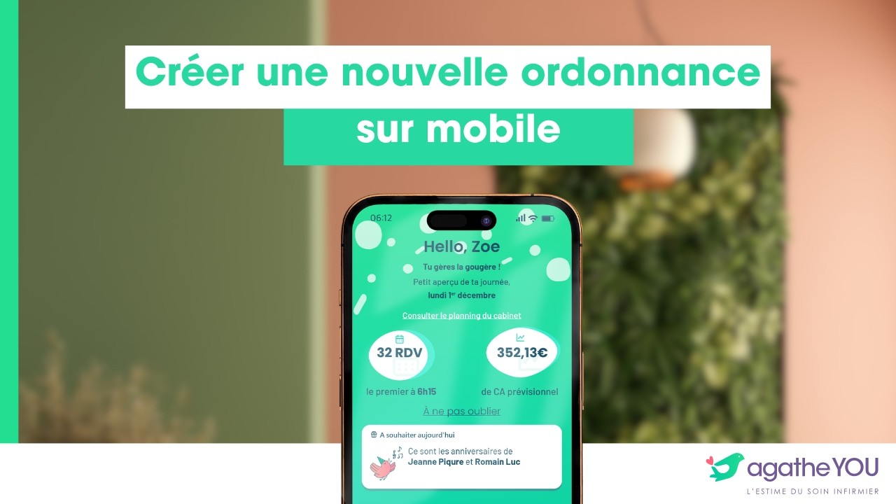 🔎 Créer une nouvelle ordonnance sur le mobile