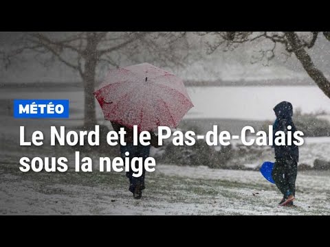 Le Nord et le Pas-de-Calais sous la neige