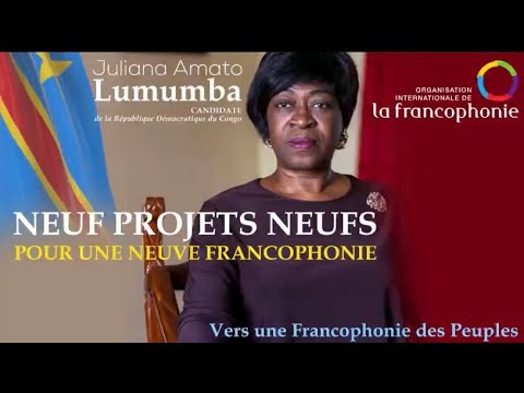 #FRANCOPHONIE / DISCOURS DE JULIANA LUMUMBA 🇨🇩 CANDIDATE 
