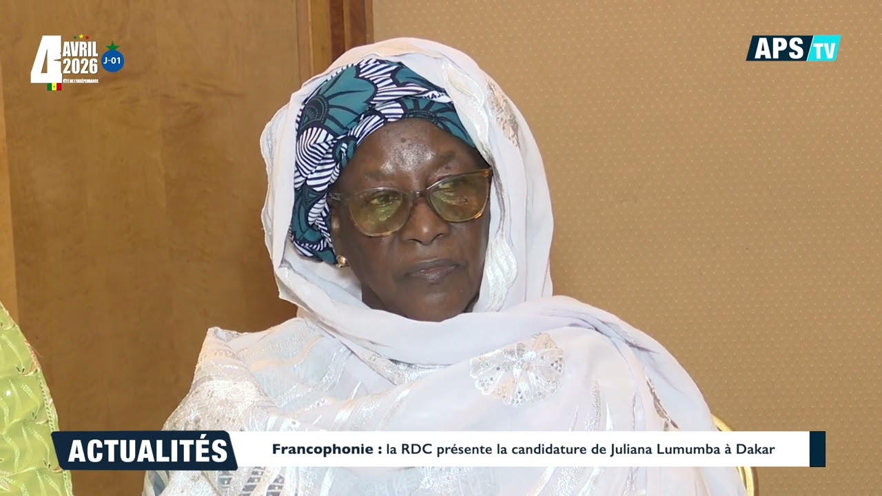 Francophonie : la RDC présente la candidature de Juliana Lumumba à Dakar