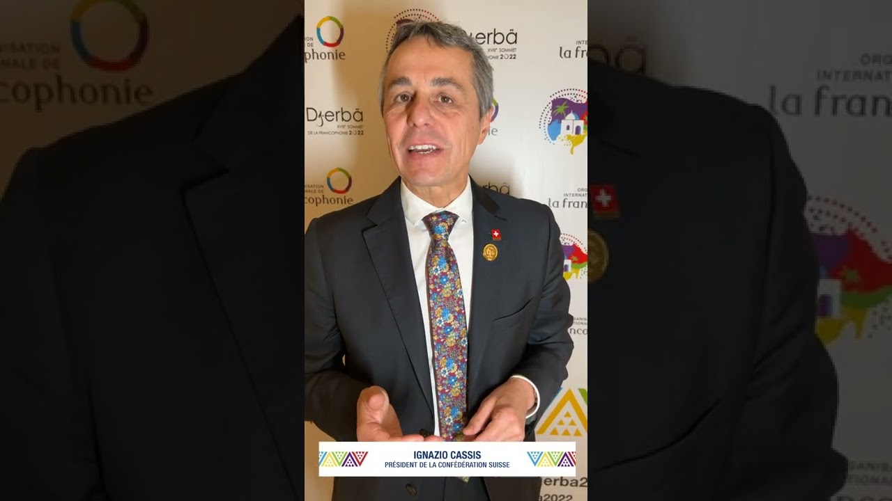 Message d'Ignazio Cassis à la jeunesse francophone