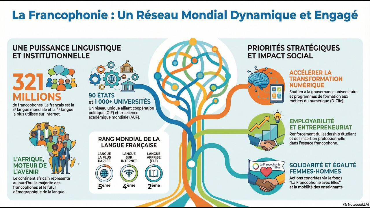 Le monde francophone : organisations, enjeux et activités pour la Journée de la Francophonie