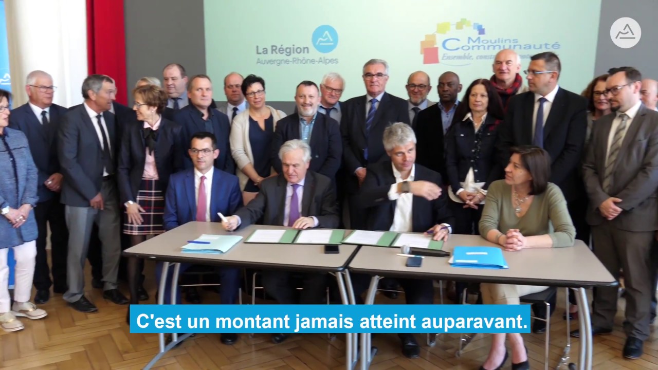 La Region soutien financièrement l'Allier