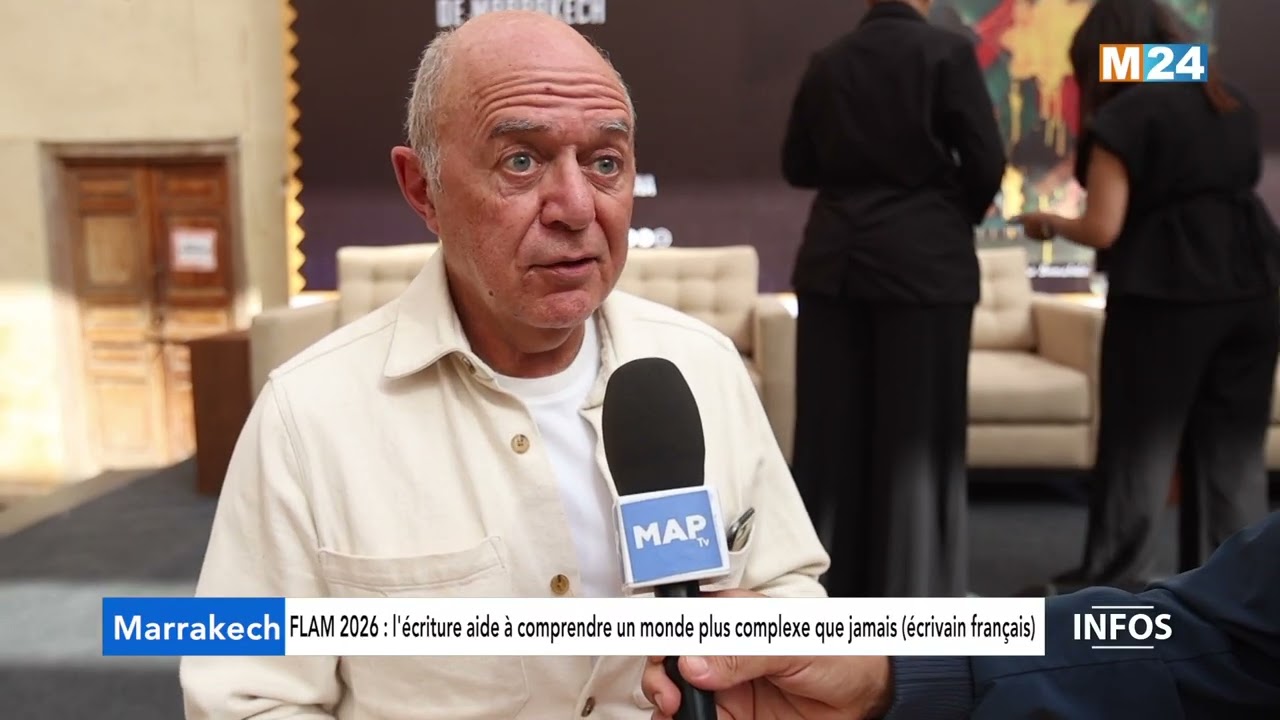 FLAM 2026 : l'écriture aide à comprendre un monde plus complexe que jamais (écrivain français)