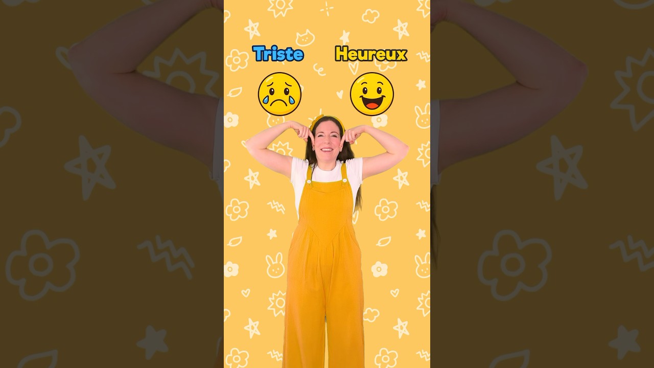 Les contraires en français 2 🇫🇷 #apprendre #enfants #débutant #french #vocabulaire