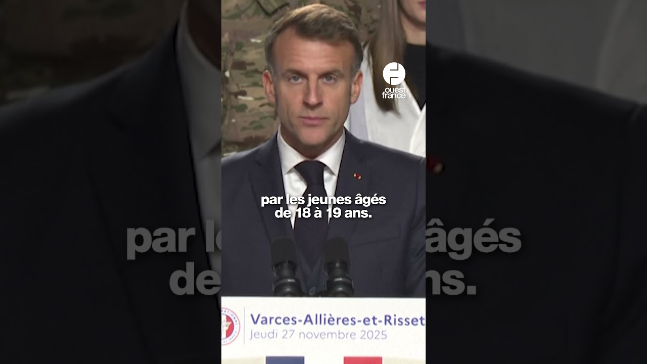 Emmanuel Macron relance le « service national », militaire et volontaire
