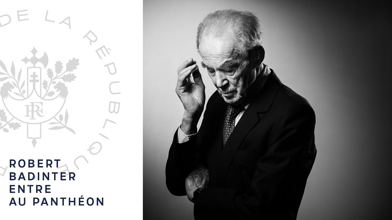 Robert Badinter entre au Panthéon.