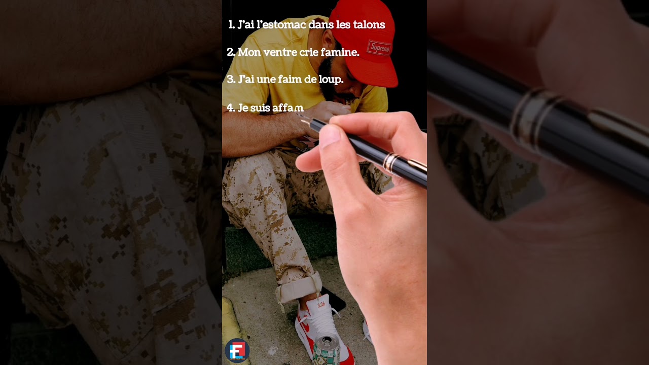 Arrêtez de dire "J'ai faim " ! #expressionsfrançaises #vocabulaire  #parlerfrancaisavecmoi