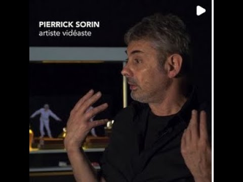 Interview de Pierrick Sorin artiste vidéaste dans le cadre de l'exposition (SUR)RÉEL