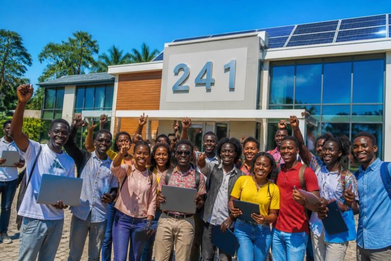 découvrez la première promotion numérique de l'école 241 au gabon, une étape clé pour l'innovation et la formation digitale dans la région.
