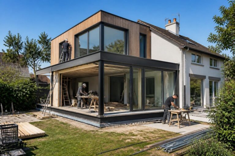 découvrez le prix d'une extension de maison en 2026 : facteurs influents, coûts moyens et conseils pour budgétiser votre projet d'agrandissement.