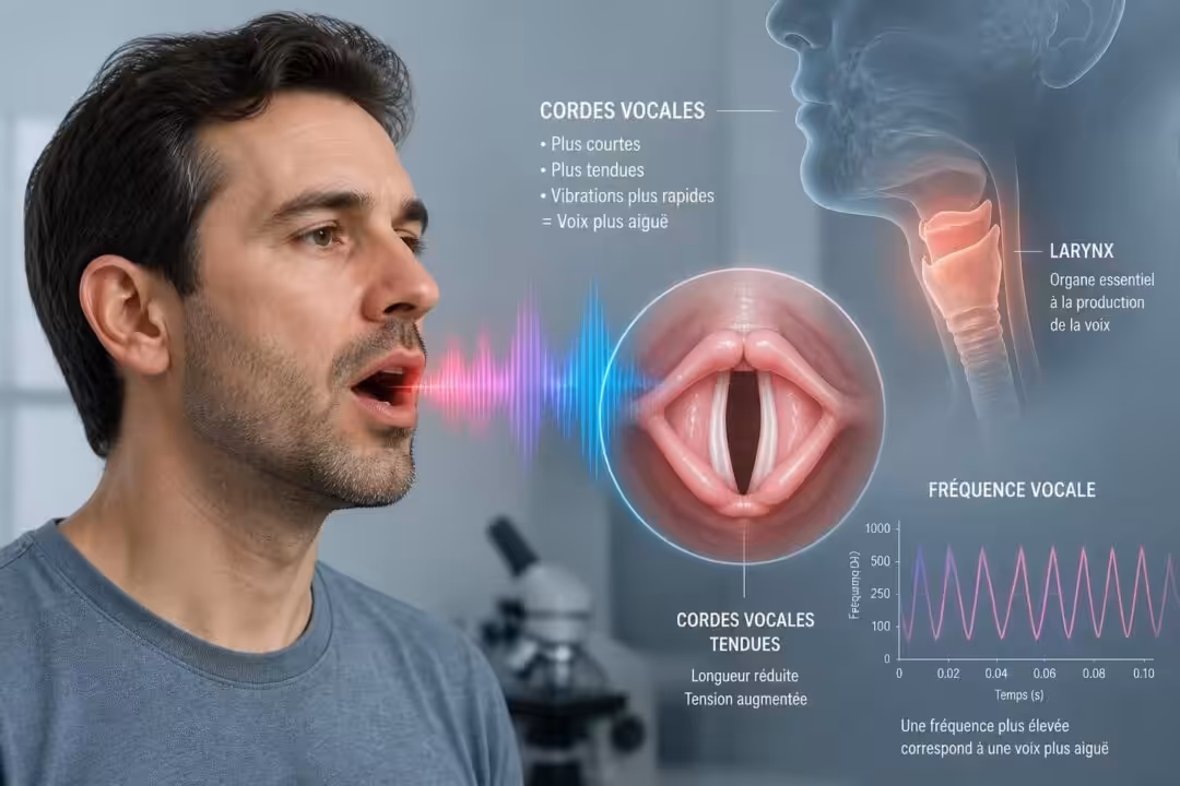 découvrez les causes et explications derrière la voix d'homme aiguë, ses origines scientifiques et les facteurs qui influencent cette caractéristique vocale.