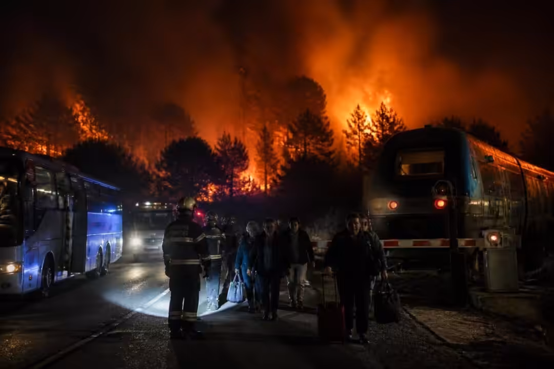 suivez les dernières informations sur l'incendie en gironde, avec de nouvelles évacuations nocturnes et une interruption du trafic ferroviaire en cours pour garantir la sécurité des habitants.